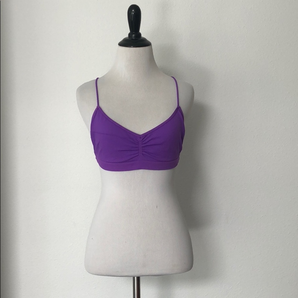 strapped back bralette